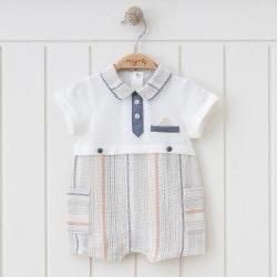 baby Boys Striped 1 Piece Set