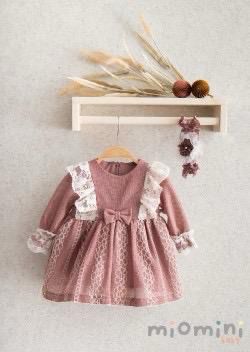 Baby Girl Design Dress With Headband